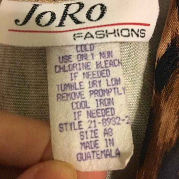 Vintage 90s Plus Size Leopard Coat - Picture 2 of 3